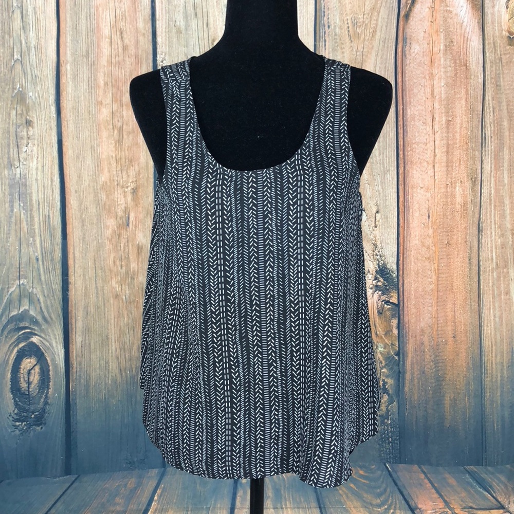 Tribal print top